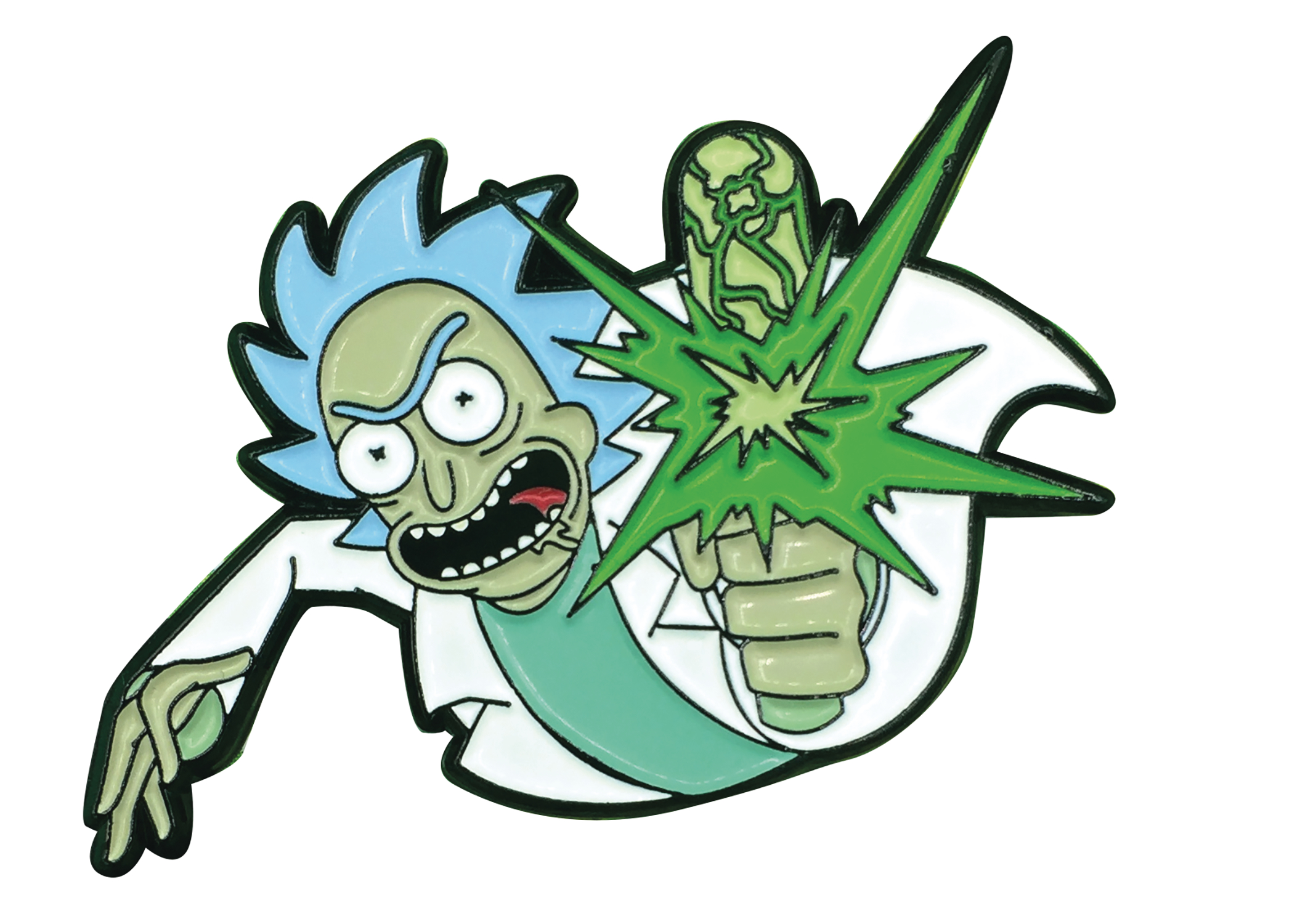 Rick and morty point blank rick lapel PIN (DEC178203) .
