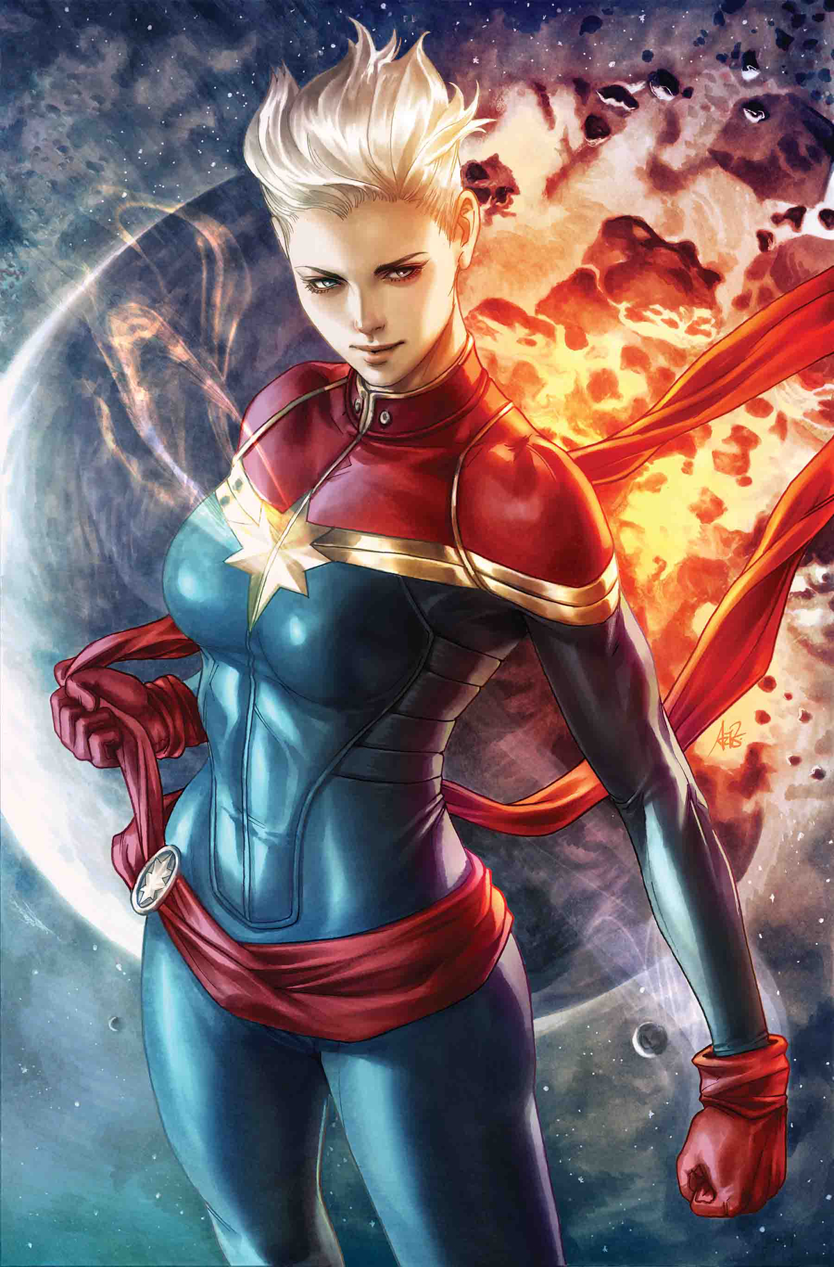 MAY181000 - LIFE OF CAPTAIN MARVEL BY ARTGERM POSTER - Previews World