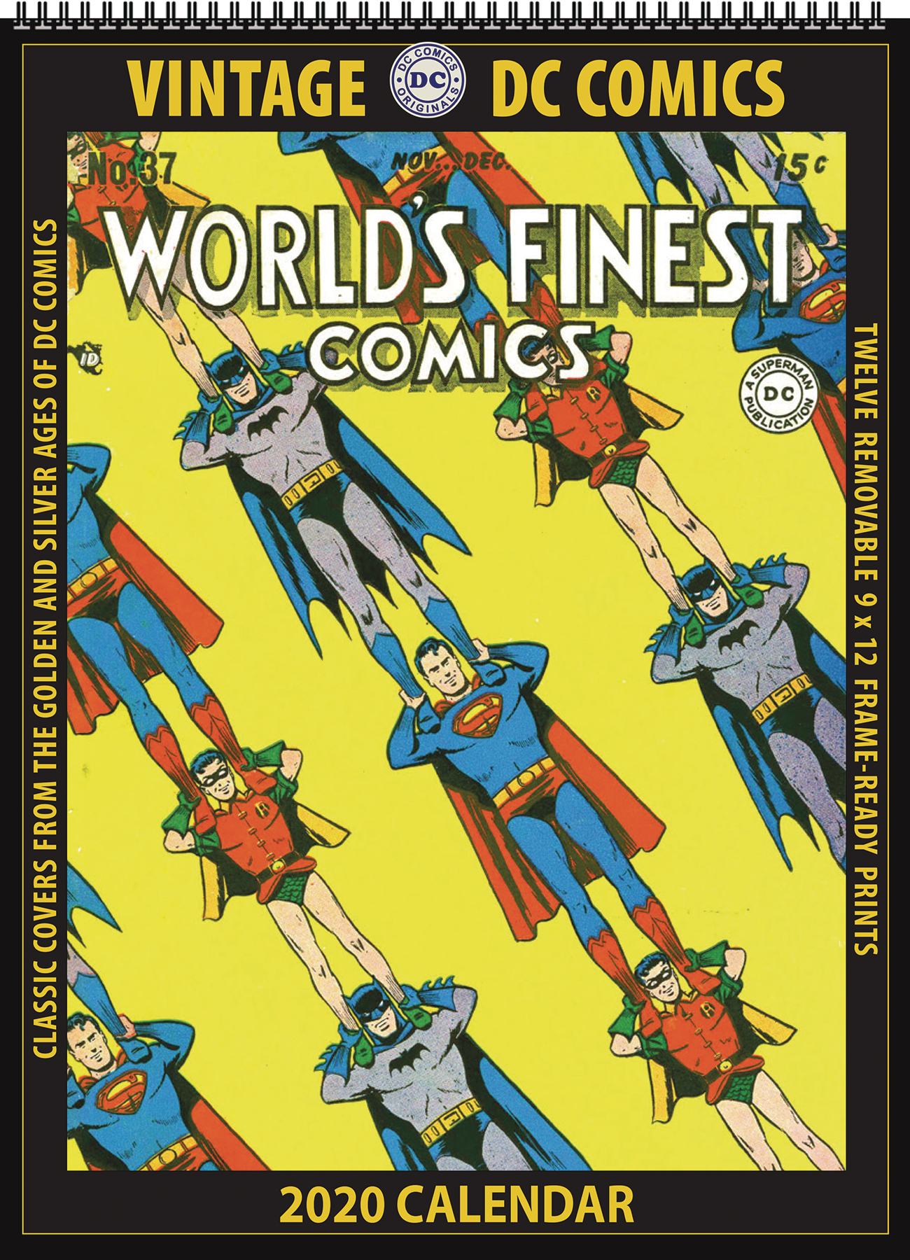 APR192387 - VINTAGE DC COMICS 2020 WALL CALENDAR - Previews World