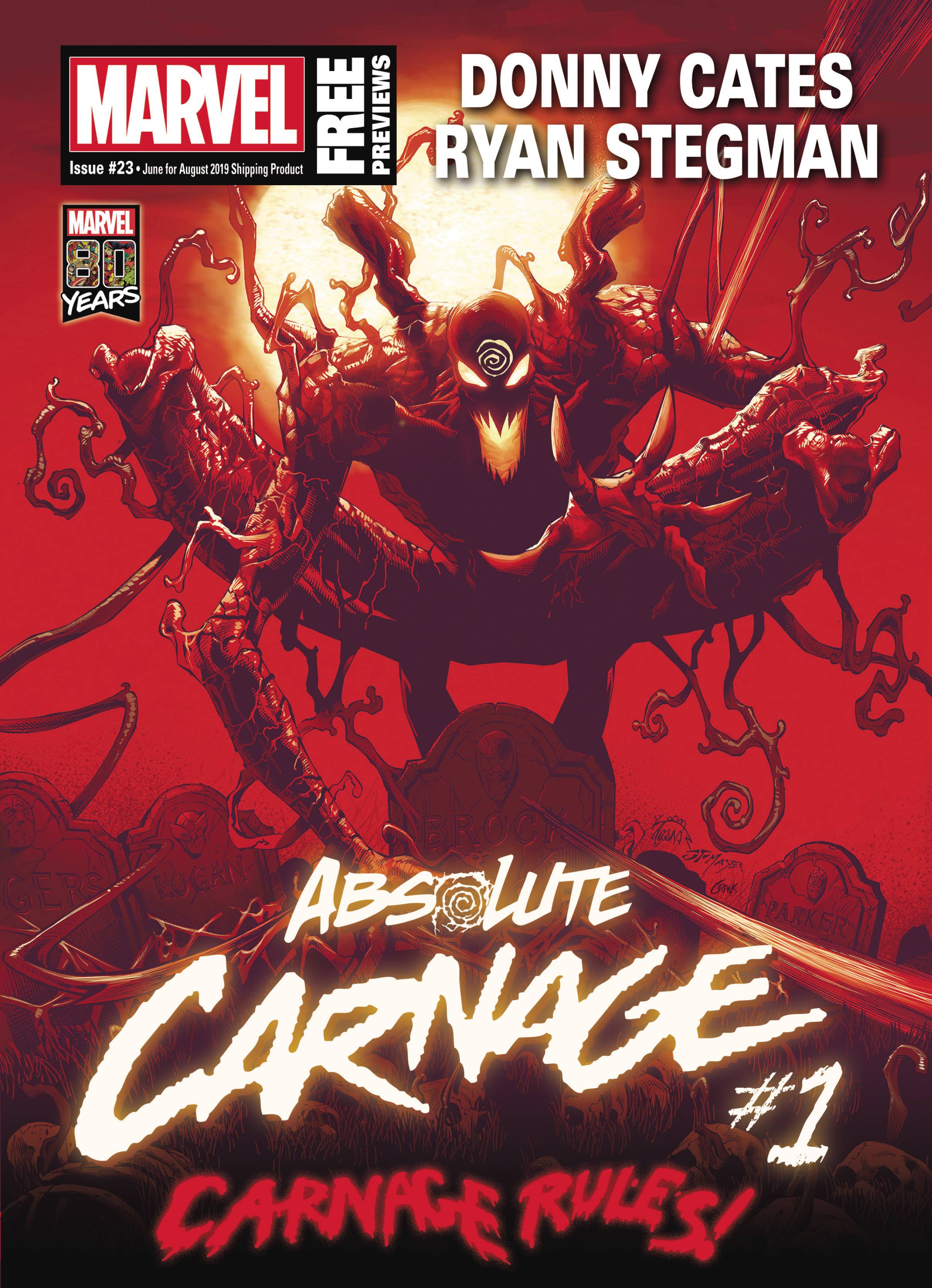 APR190002 MARVEL PREVIEWS VOL 04 23 JUNE 2019 EXTRAS Previews World