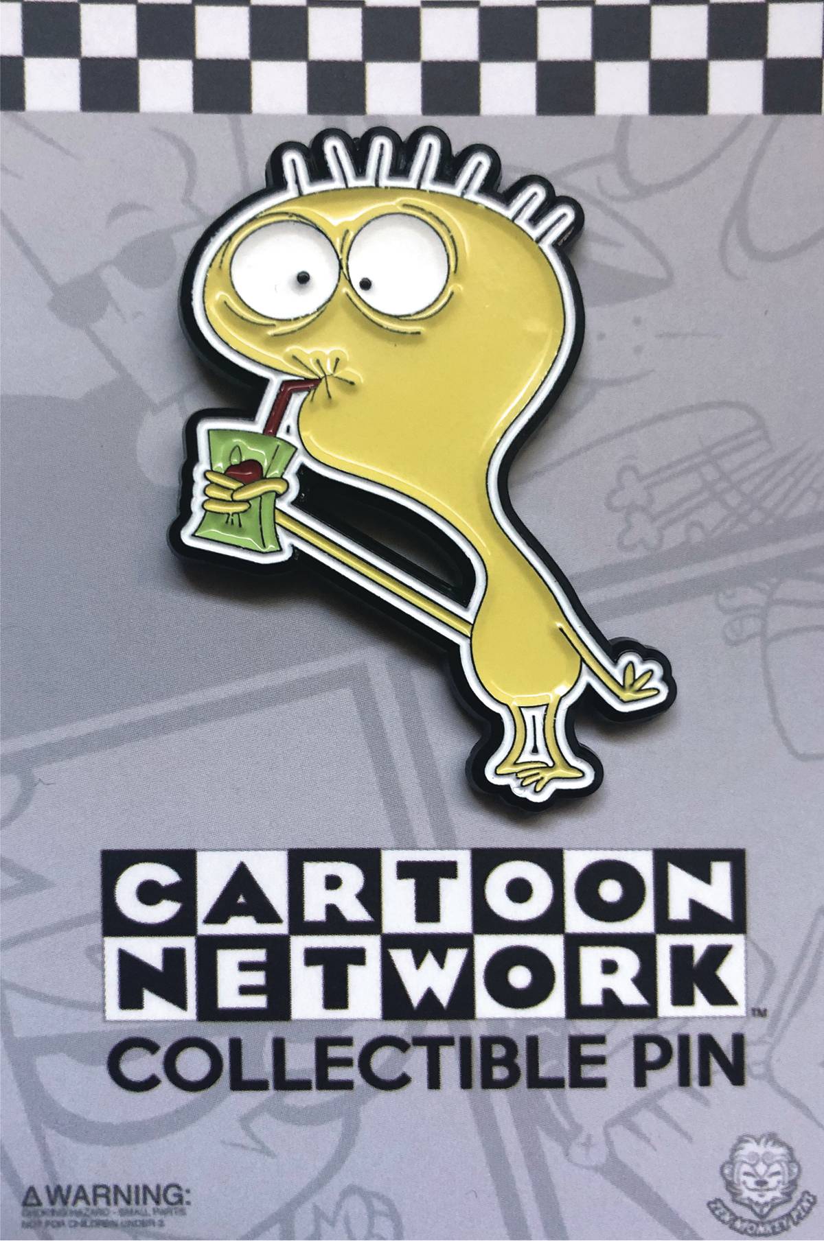 Fosters Home For Imaginary Friends Cheese Game MAY193120 - FOSTERS HOME FOR IMAGINARY FRIENDS CHEESE PIN - Previews World