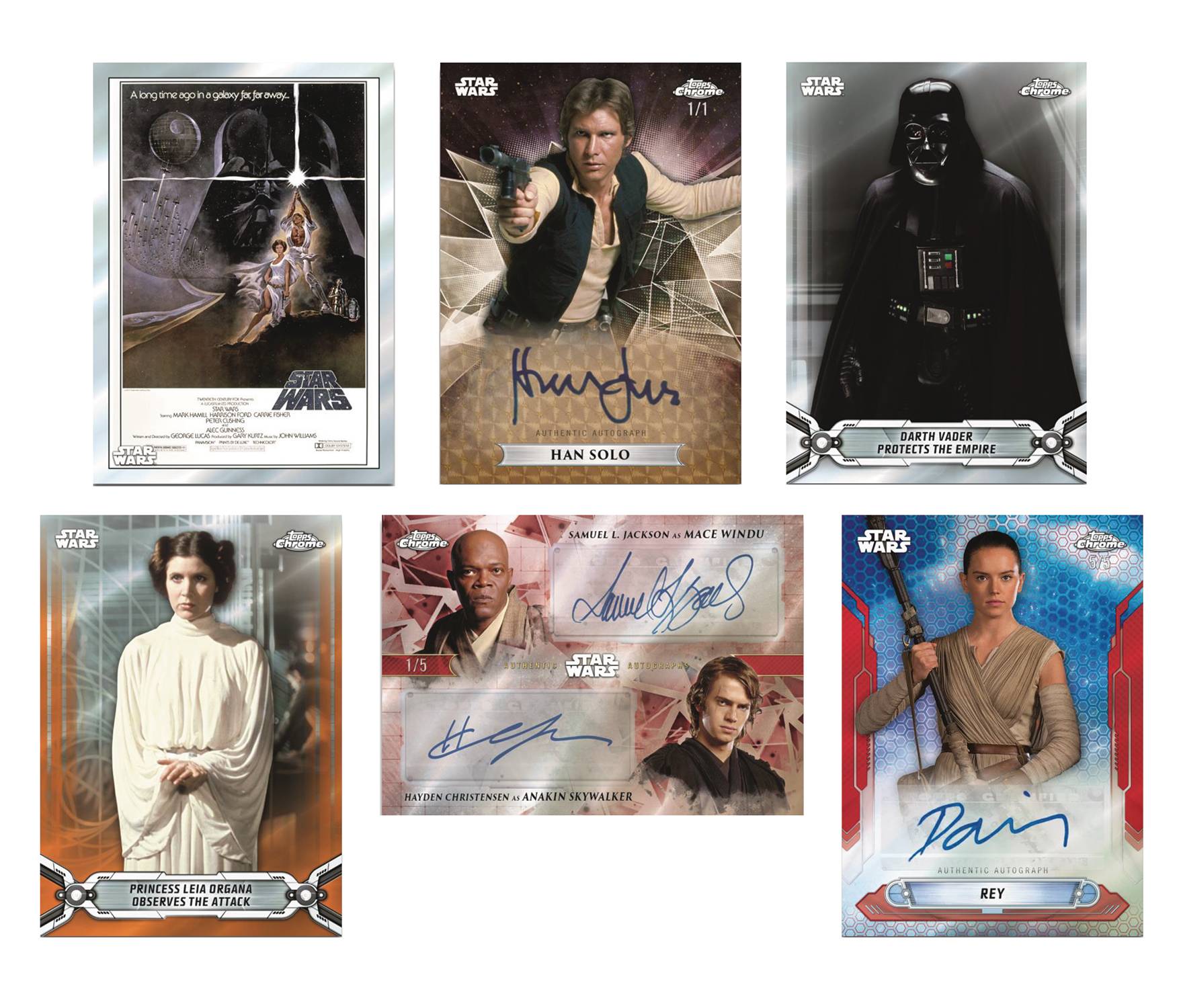 topps chrome star wars legacy