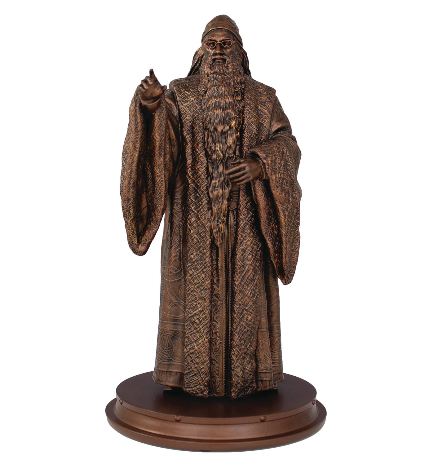 AUG198573 HARRY POTTER DUMBLEDORE BRONZE 8IN RESIN STATUE