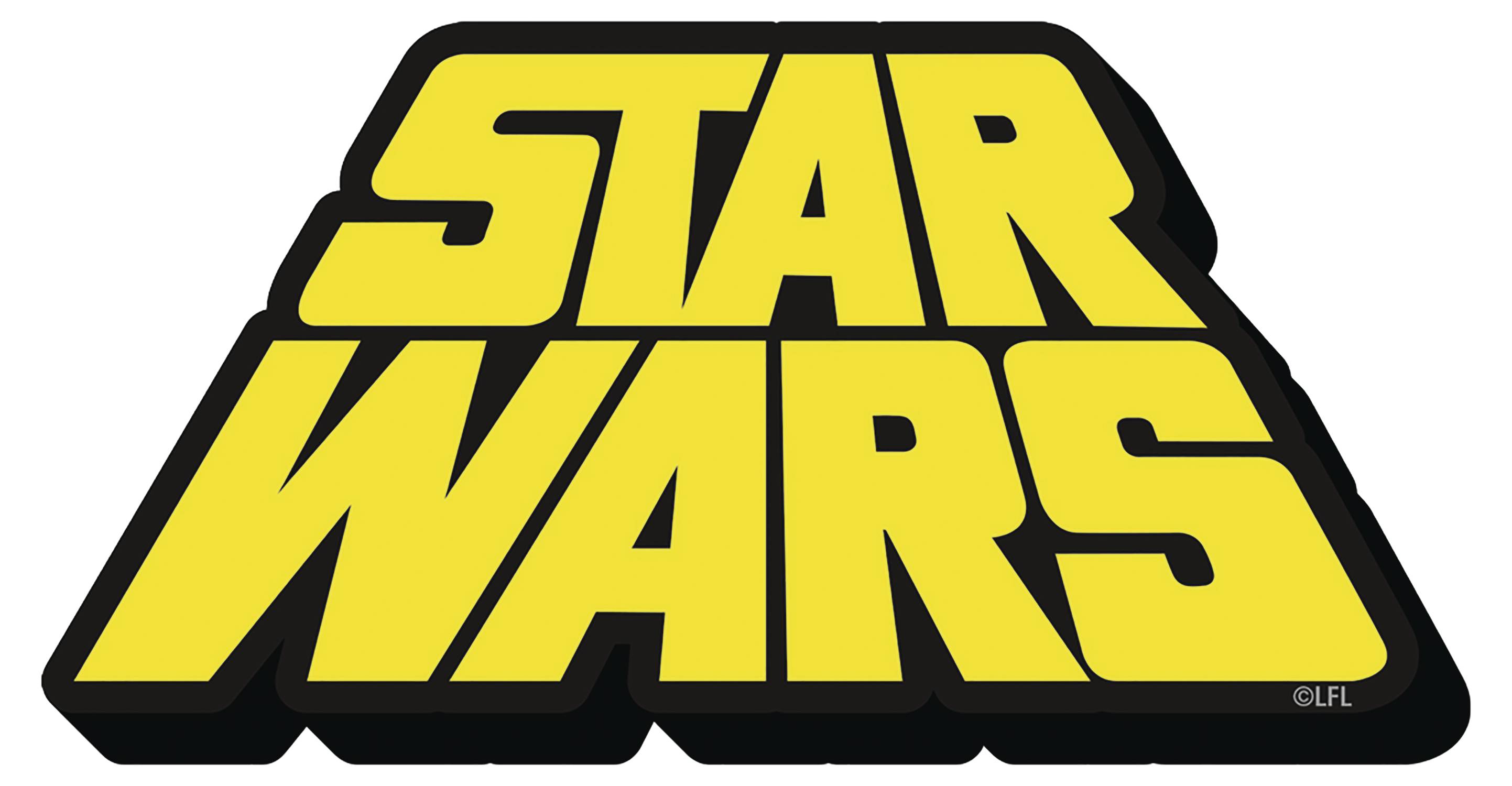 DEC192918 STAR WARS RETRO LOGO CHUNKY Previews World