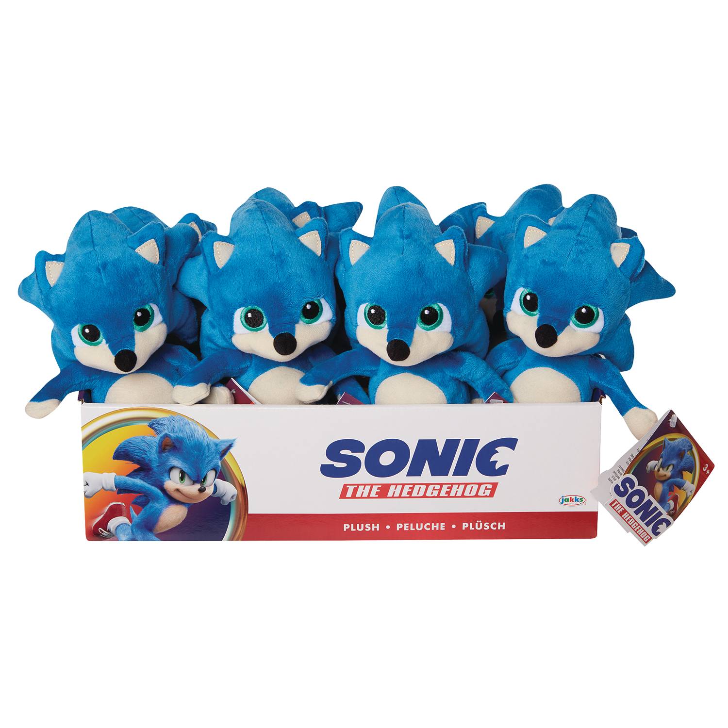 NOV198744 - SONIC MOVIE BABY SONIC 8IN PLUSH CS - Previews World1500 x 1500