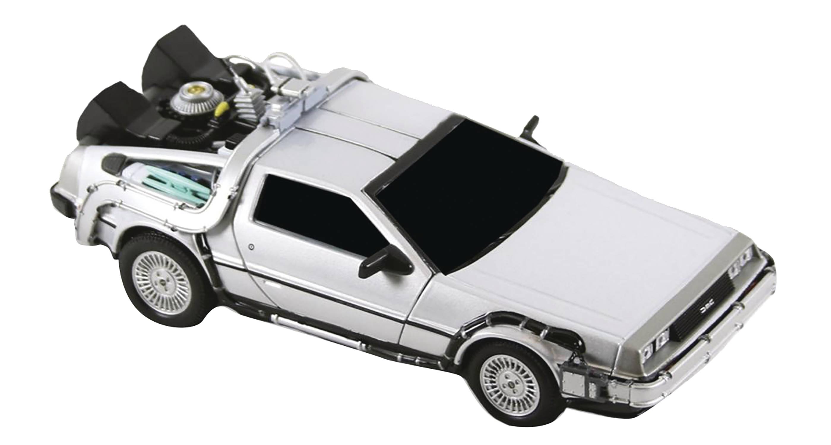 back to the future die cast model