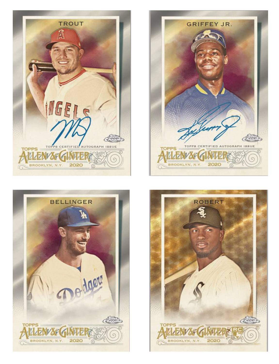 APR209020 TOPPS 2020 ALLEN & GINTER CHROME BASEBALL T/C BOX