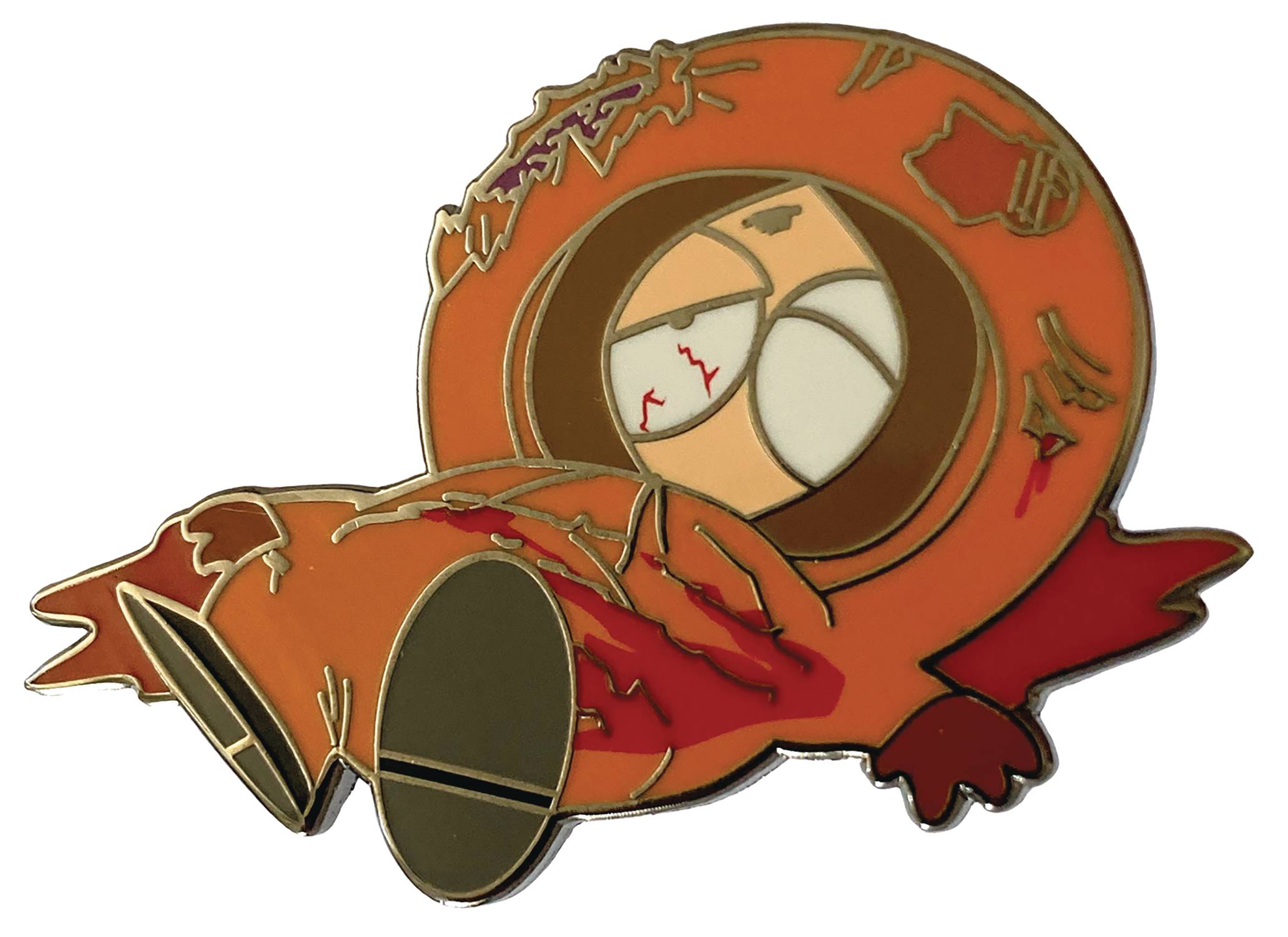 JUL208558 - SOUTH PARK DEAD KENNY ENAMEL PIN - Previews World