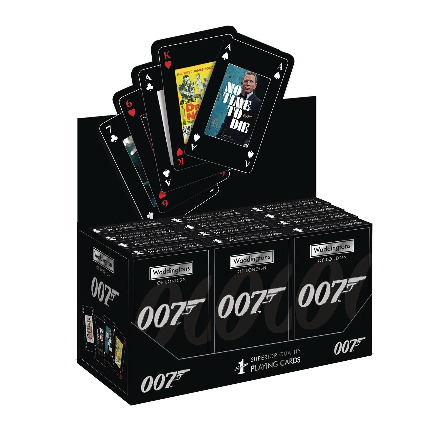 AUG209459 JAMES BOND 007 PLAYING CARDS 12PC DS Previews World