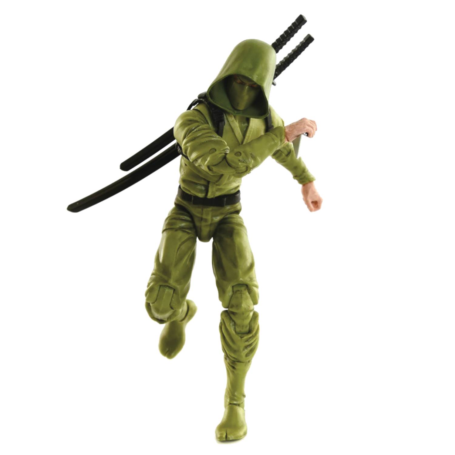 SEP208601 ARTICULATED ICONS BASIC NINJA GREEN 6IN AF Previews World