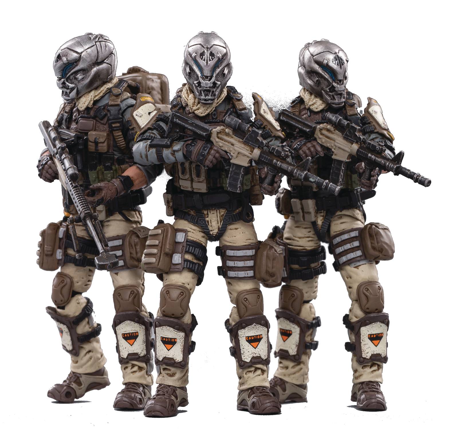 OCT208236 JOY TOY SKELETON FORCES PERISH COMPANY 1/18 FIGURE 3PK