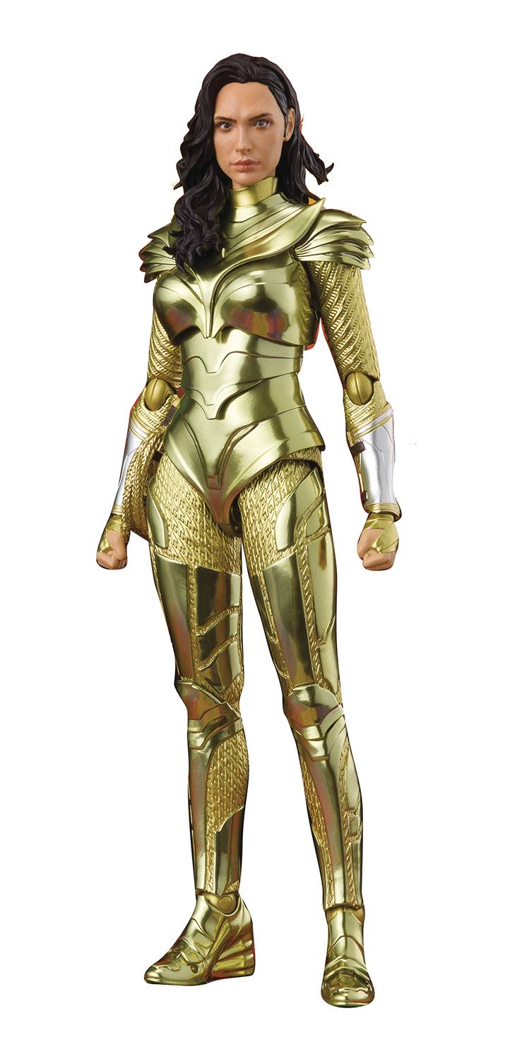 wonder woman golden armor pop