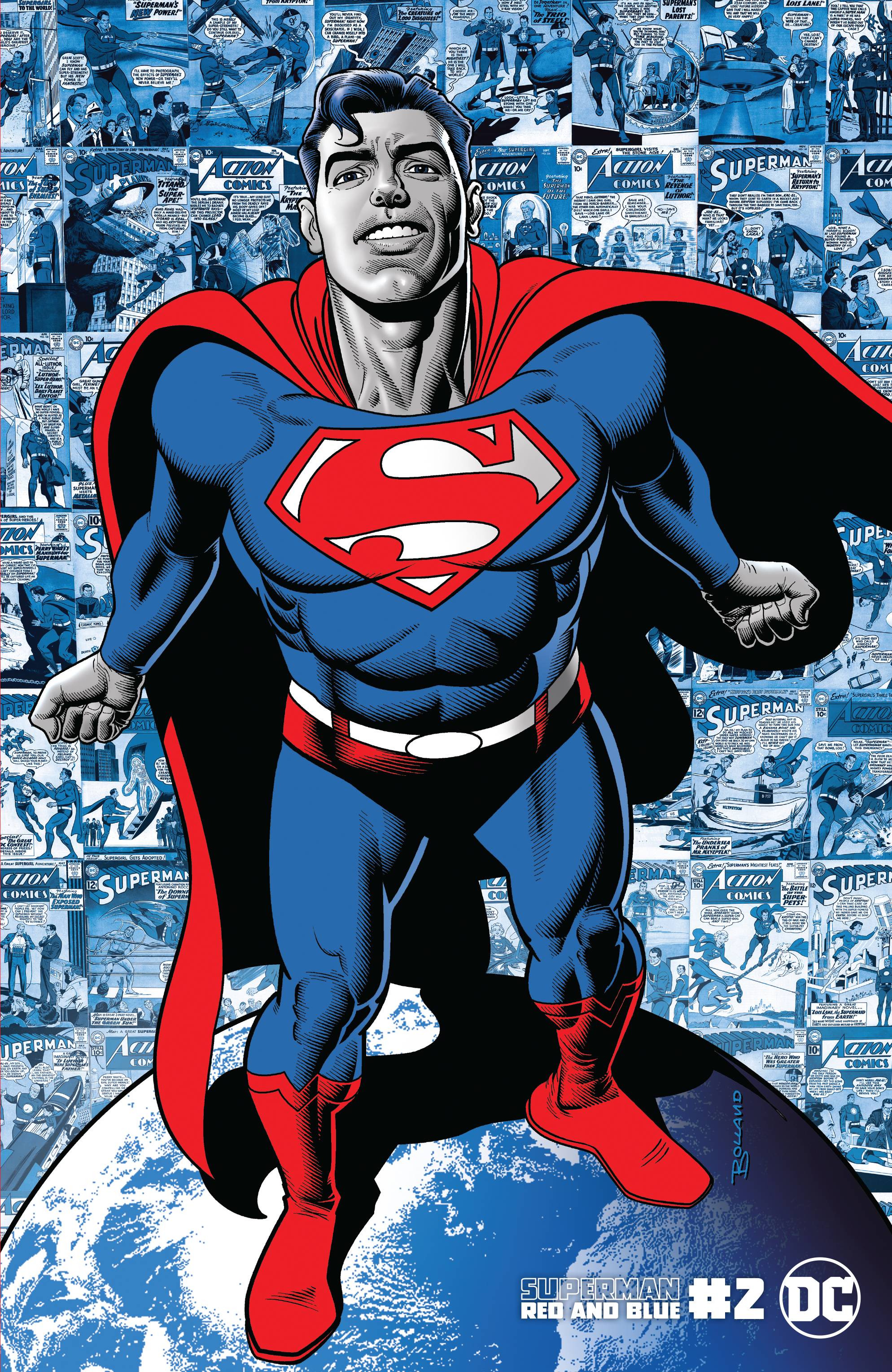 superman red and blue 2021
