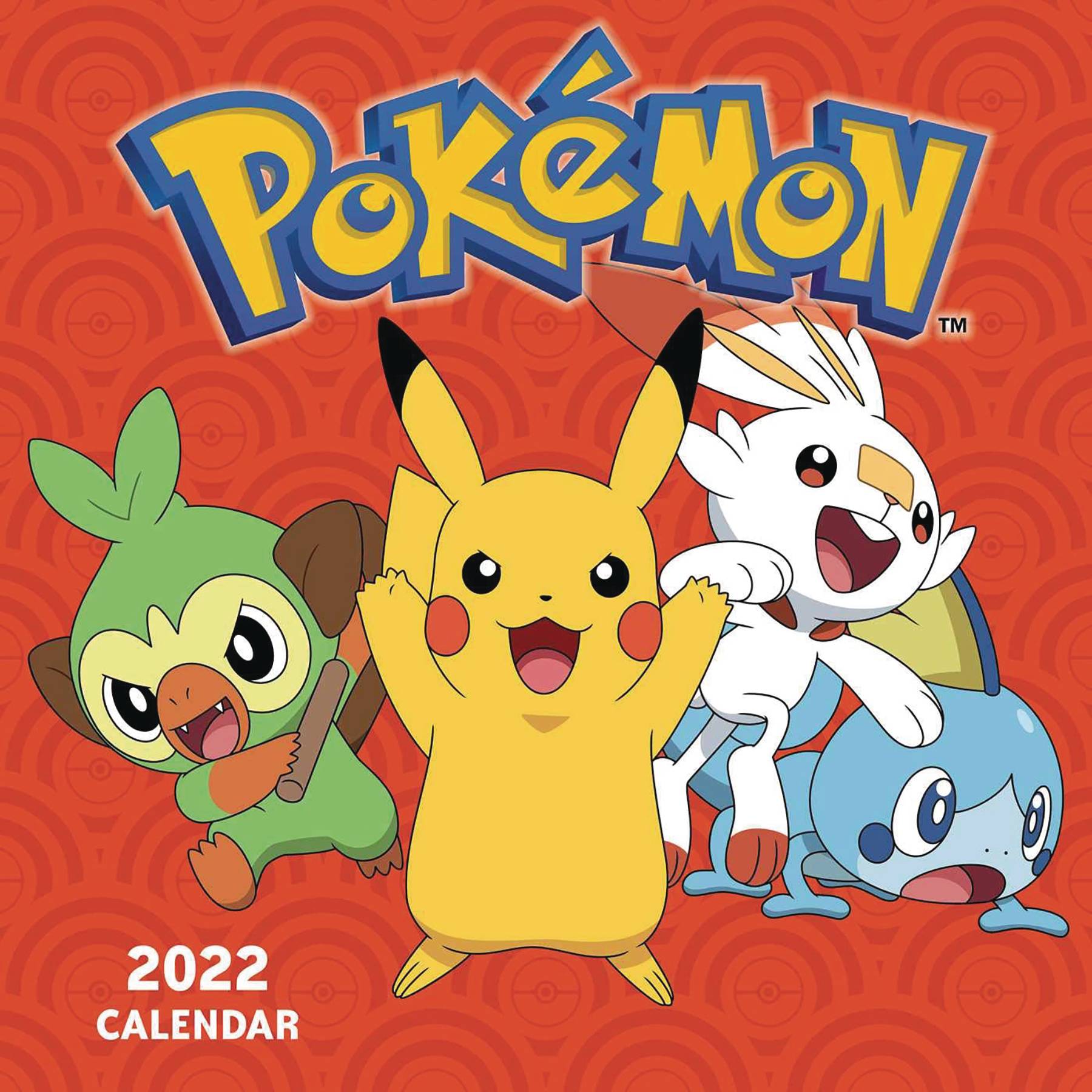 APR212283 - POKEMON 2022 WALL CALENDAR - Previews World