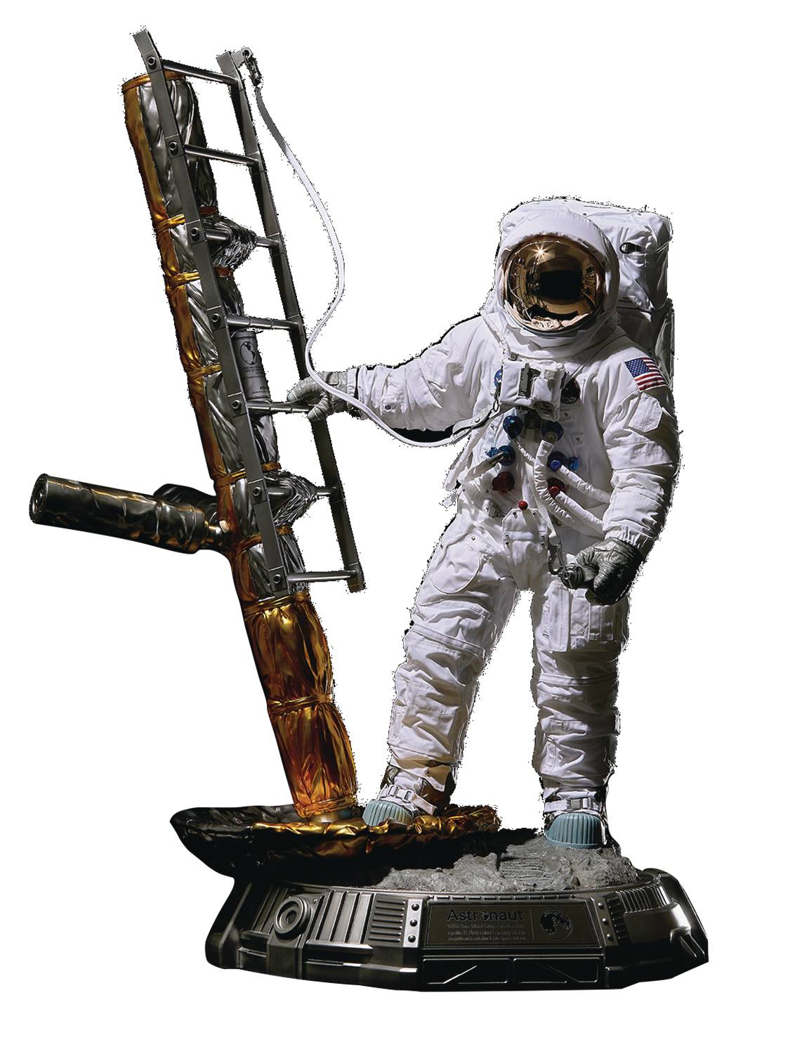 DEC209298 THE REAL ASTRONAUT APOLLO 11 LM5 A7L 1/4 SCALE STATUE