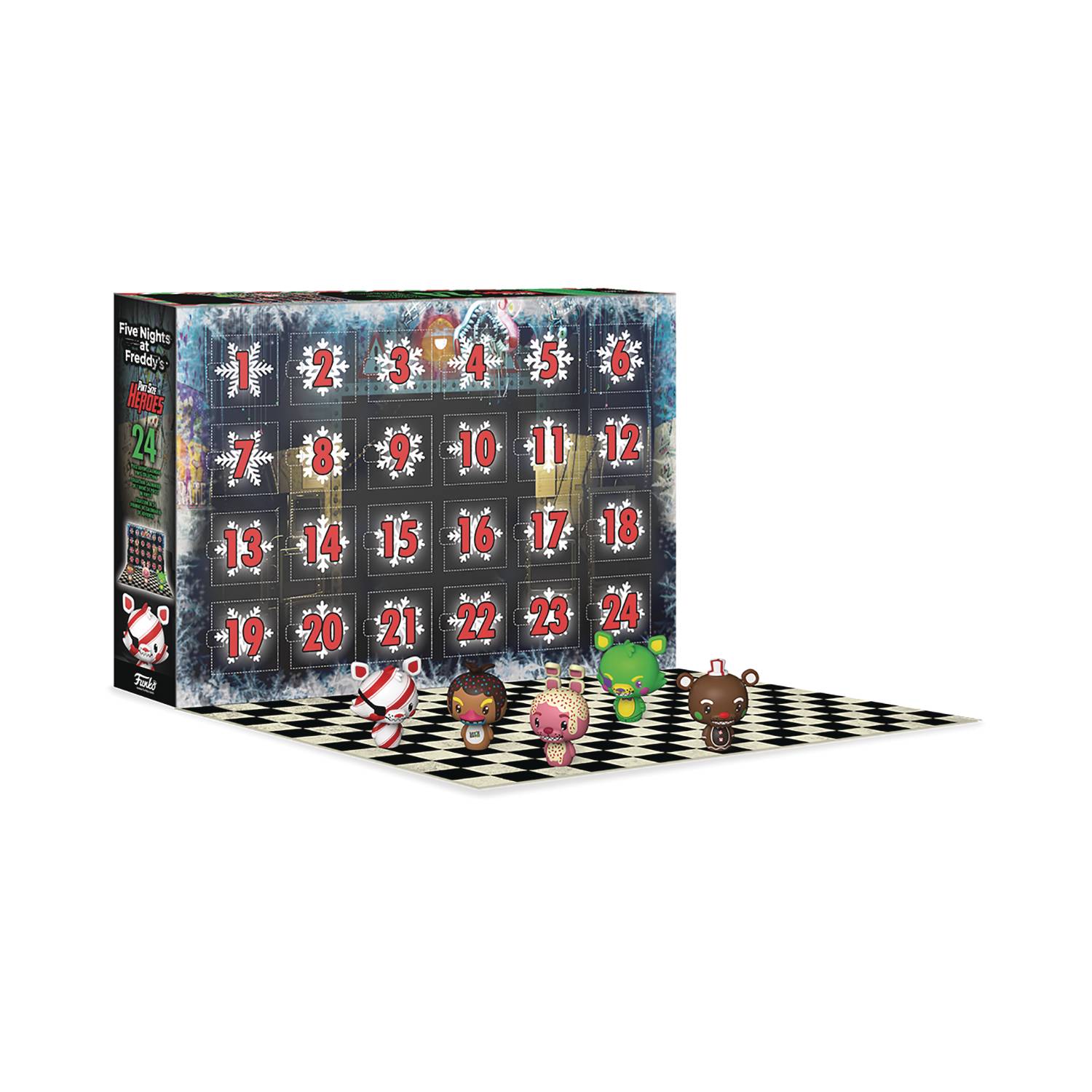 MAR218117 FNAF BLACKLIGHT PSH ADVENT CALENDAR Previews World