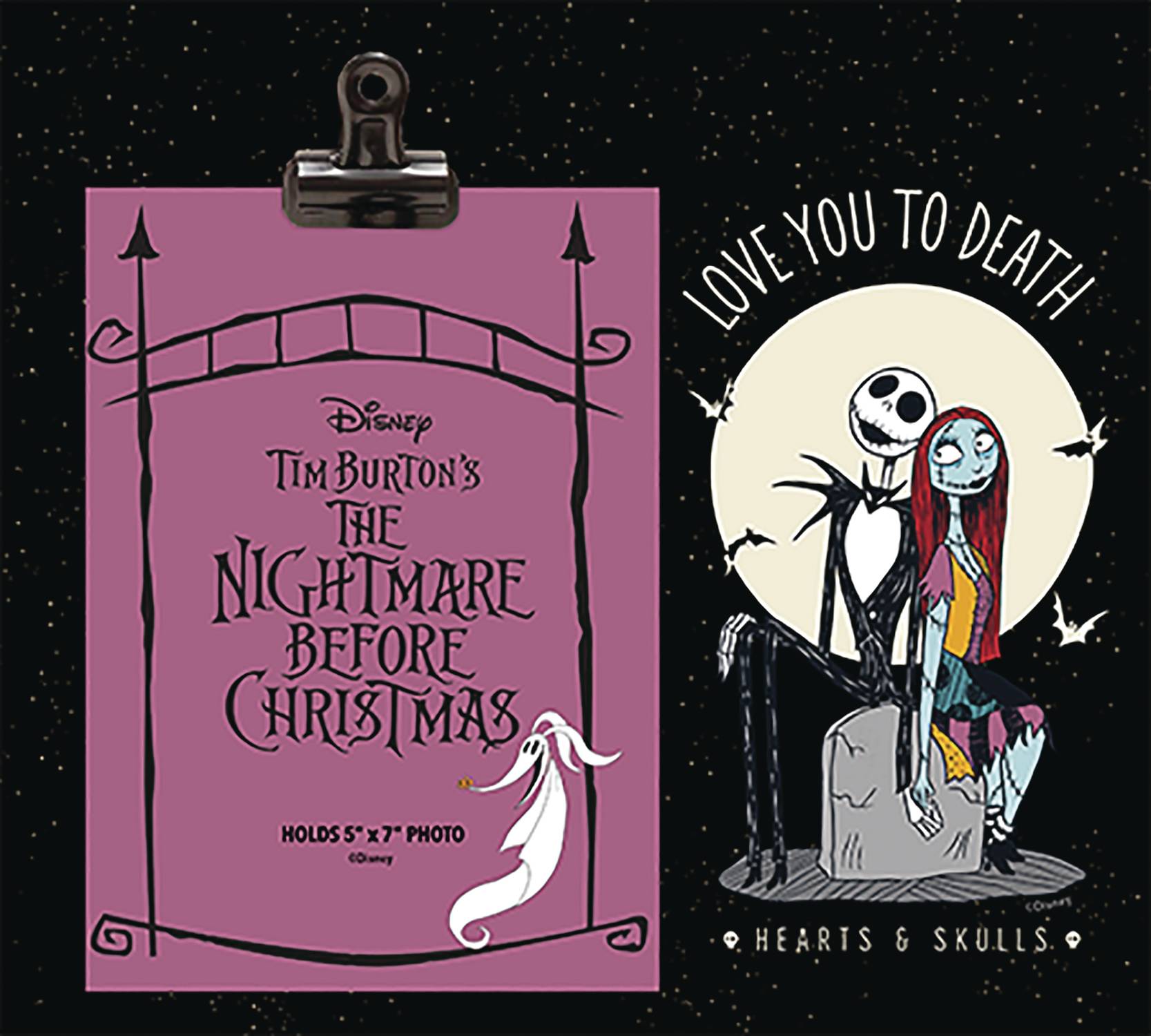 NOV212806 NIGHTMARE BEFORE CHRISTMAS PHOTO FRAME WITH CLIP Previews