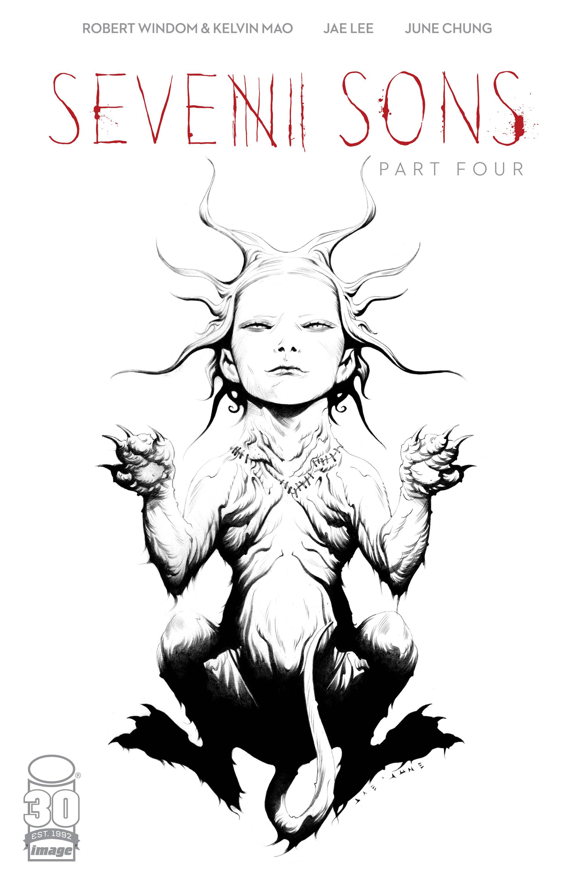 JUL220236 SEVEN SONS 4 (OF 7) CVR B 25 COPY INCV LEE (MR) Previews