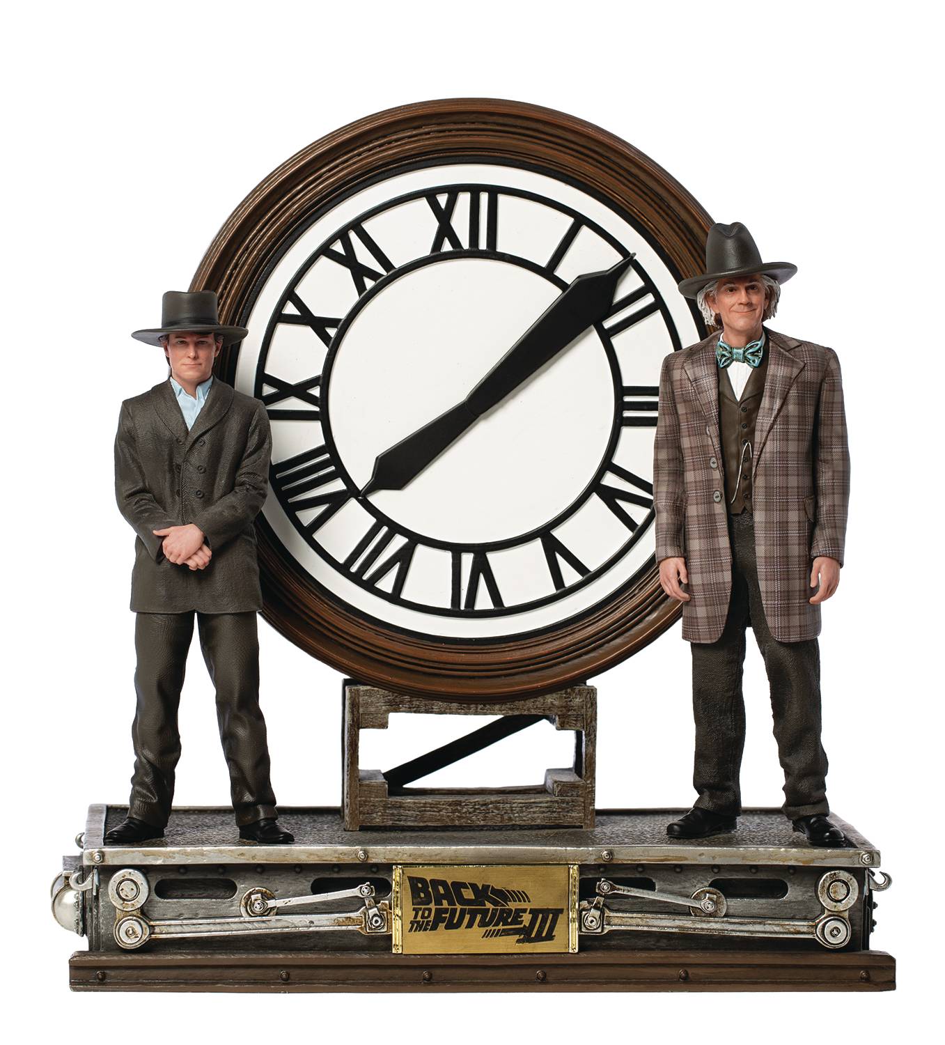 marty and doc clock