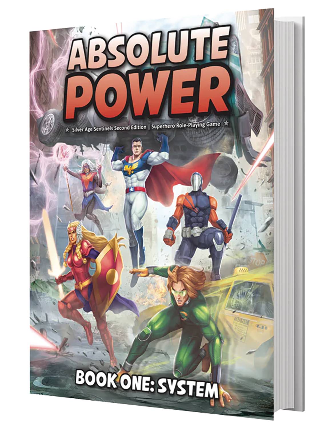 JUL229307 ABSOLUTE POWER RPG BOOK ONE SYSTEM HC Previews World