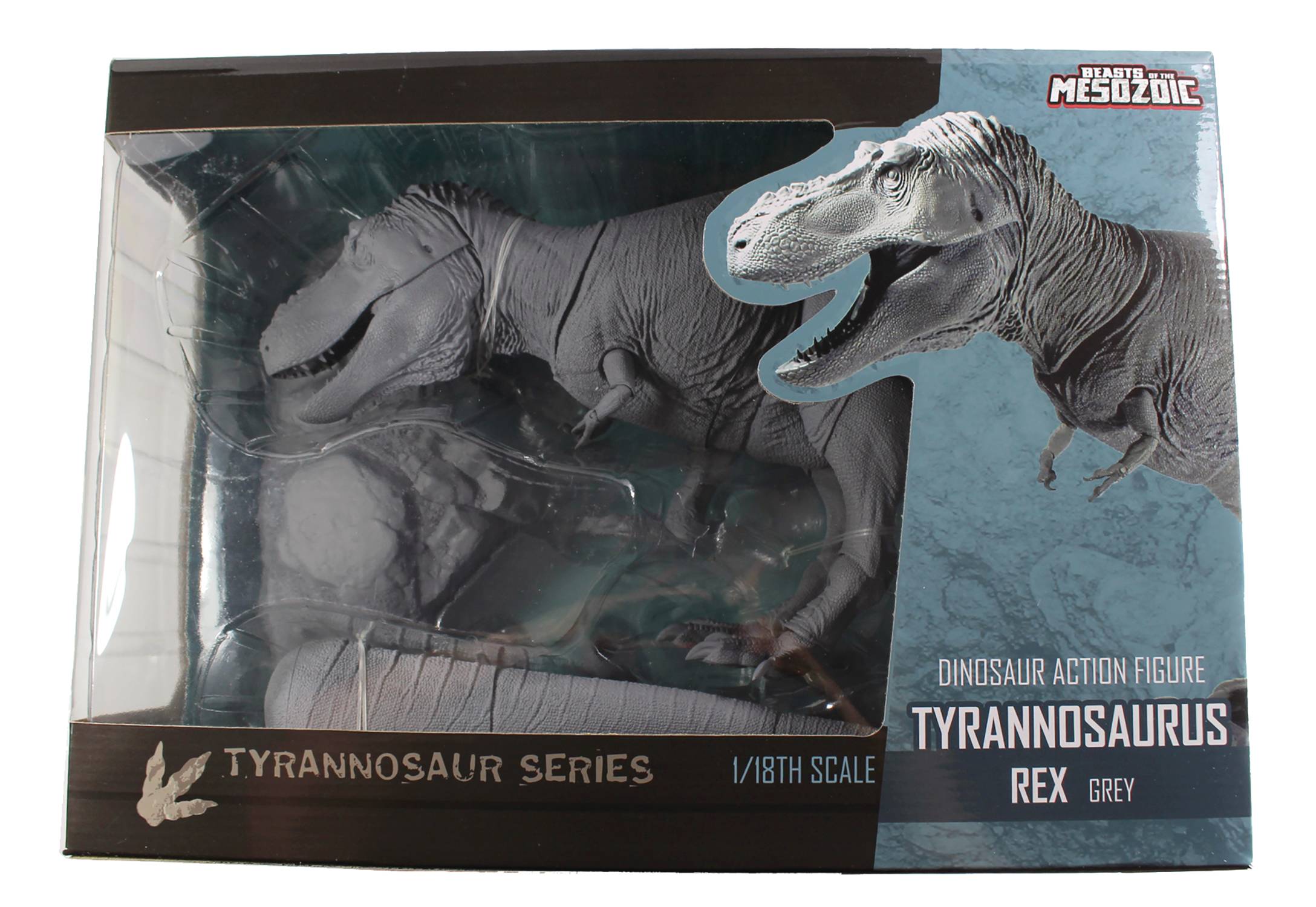 OCT   BEASTS OF MESOZOIC TYRANNOSAURUS REX GREY  FIG