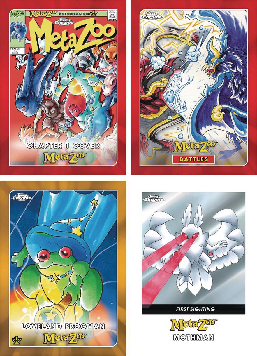 FEB238275 TOPPS 2022 CHROME METAZOO T/C BOX Previews World