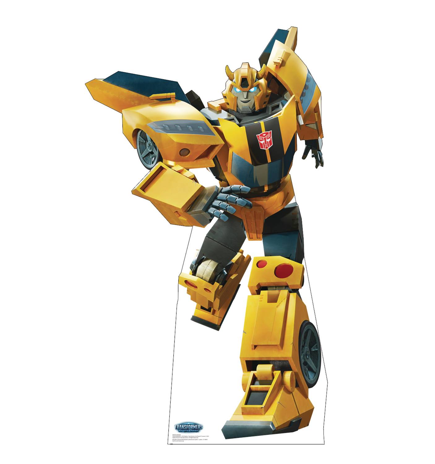 FEB238411 - TRANSFORMERS EARTHSPARK BUMBLEBEE LIFE-SIZE STANDEE ...