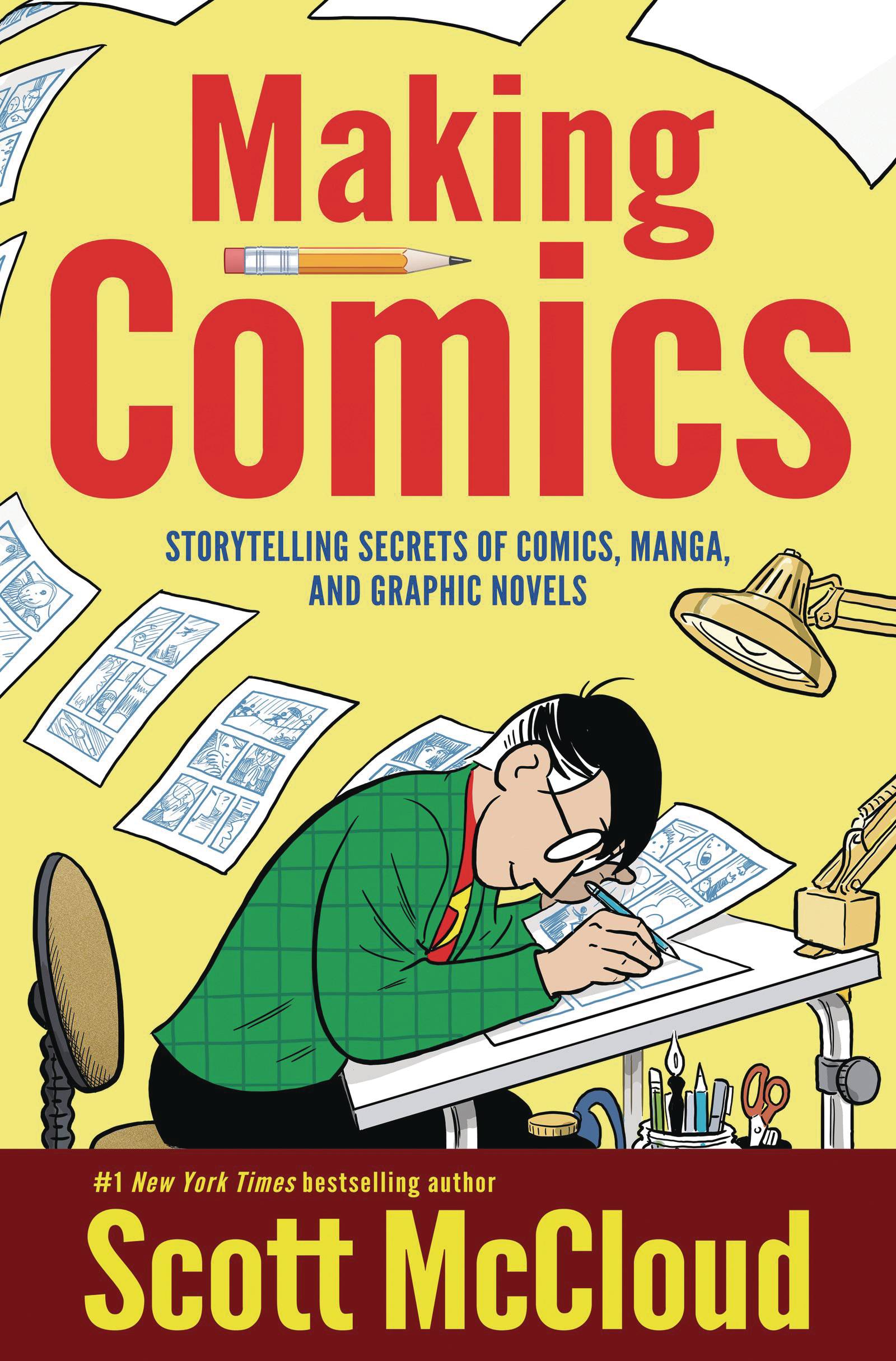 JUN232218 MAKING COMICS STORYTELLING SECRETS OF COMICS NEW PTG jun232218-making-comics-storytelling-secrets-of-comics-new-ptg