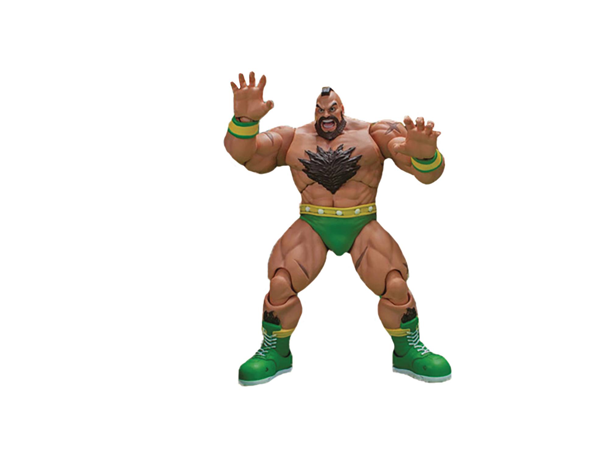 AUG238305 ULTRA STREET FIGHTER 2 GREEN ZANGIEF 1/2 SCALE AF Previews World