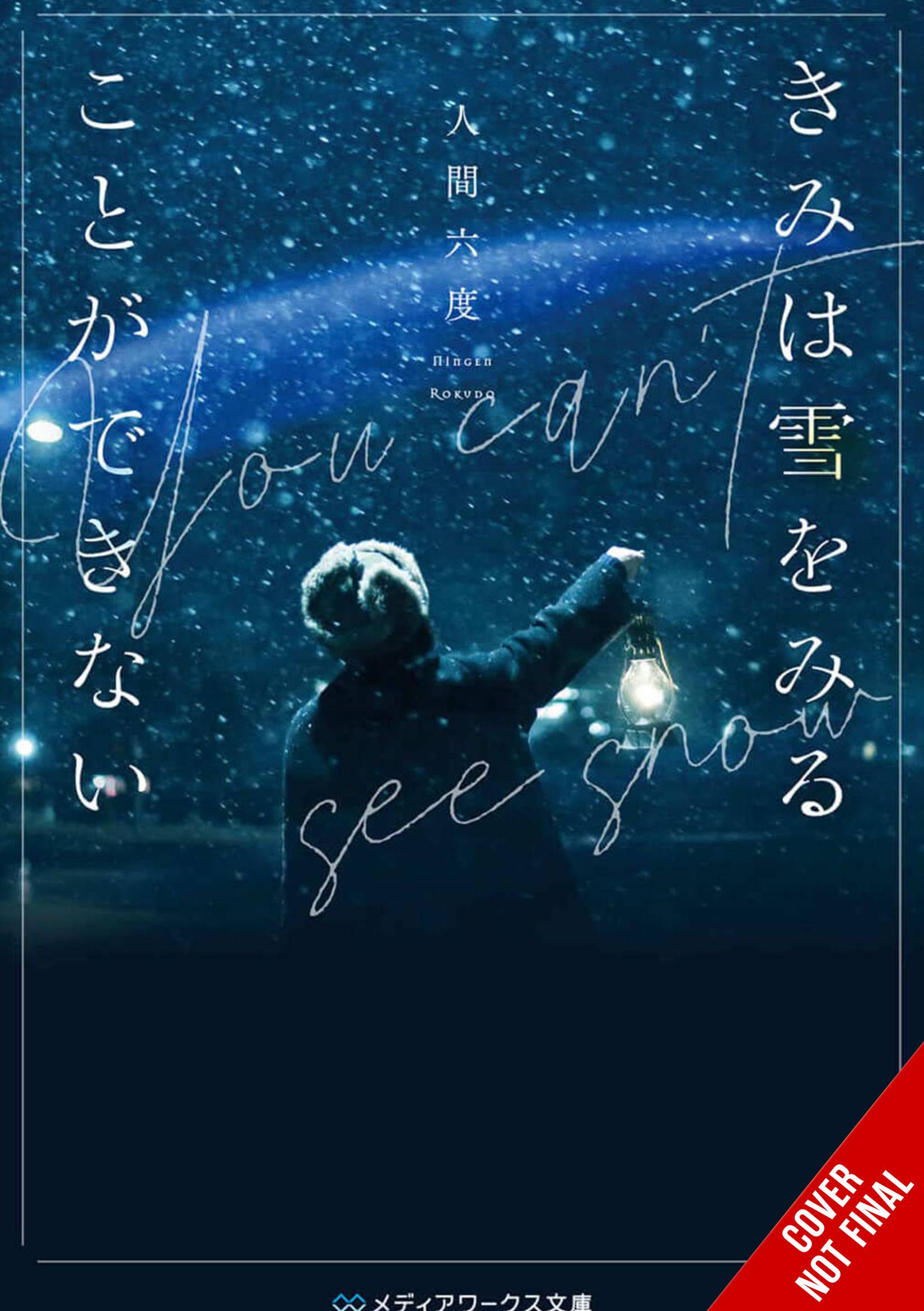 JAN242118 YOU CANT SEE SNOW HC Previews World