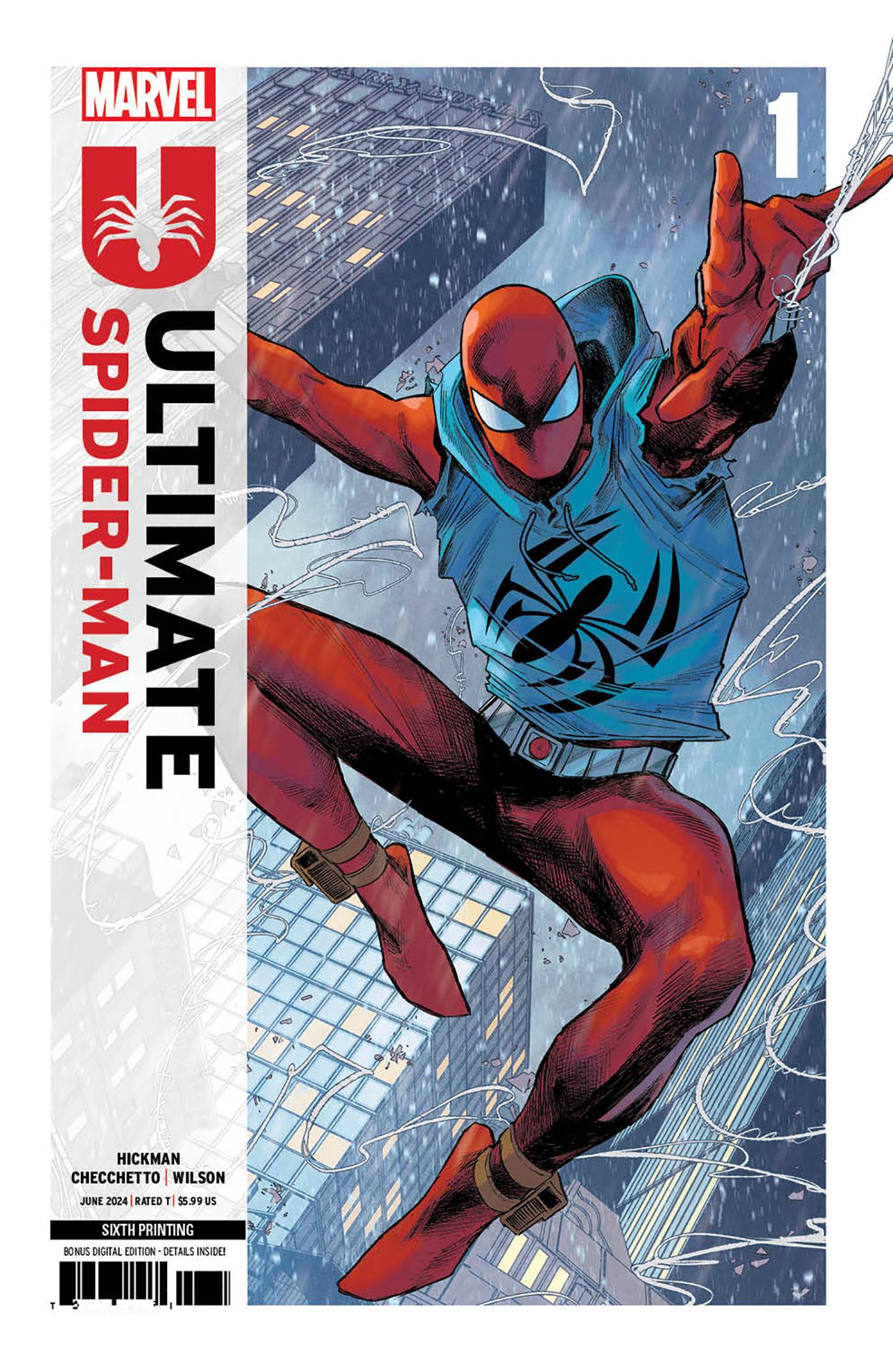 洋書 ULTIMATE SPIDER-MAN 1-16 MAR248071 - ULTIMATE SPIDER-MAN #1 6TH PTG MARCO CHECCHETTO
