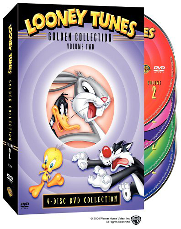 SEP044305 - LOONEY TUNES GOLDEN COLL VOL 2 4 DISC DVD SET (Net