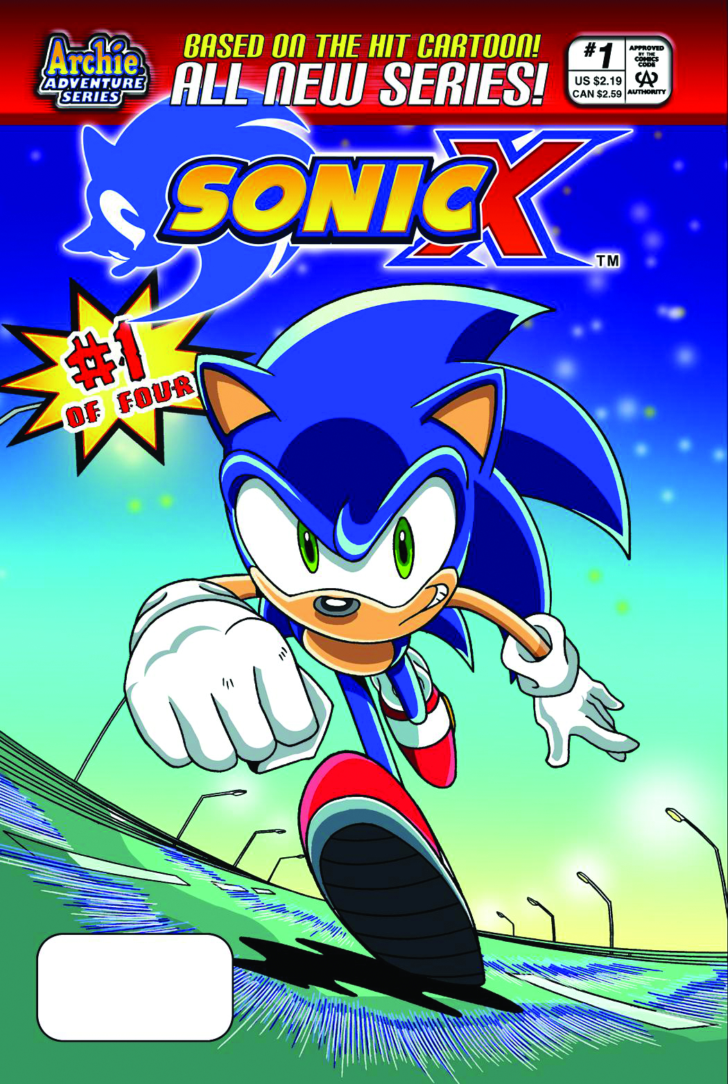 Sonic X TV Show Collectible Media Page