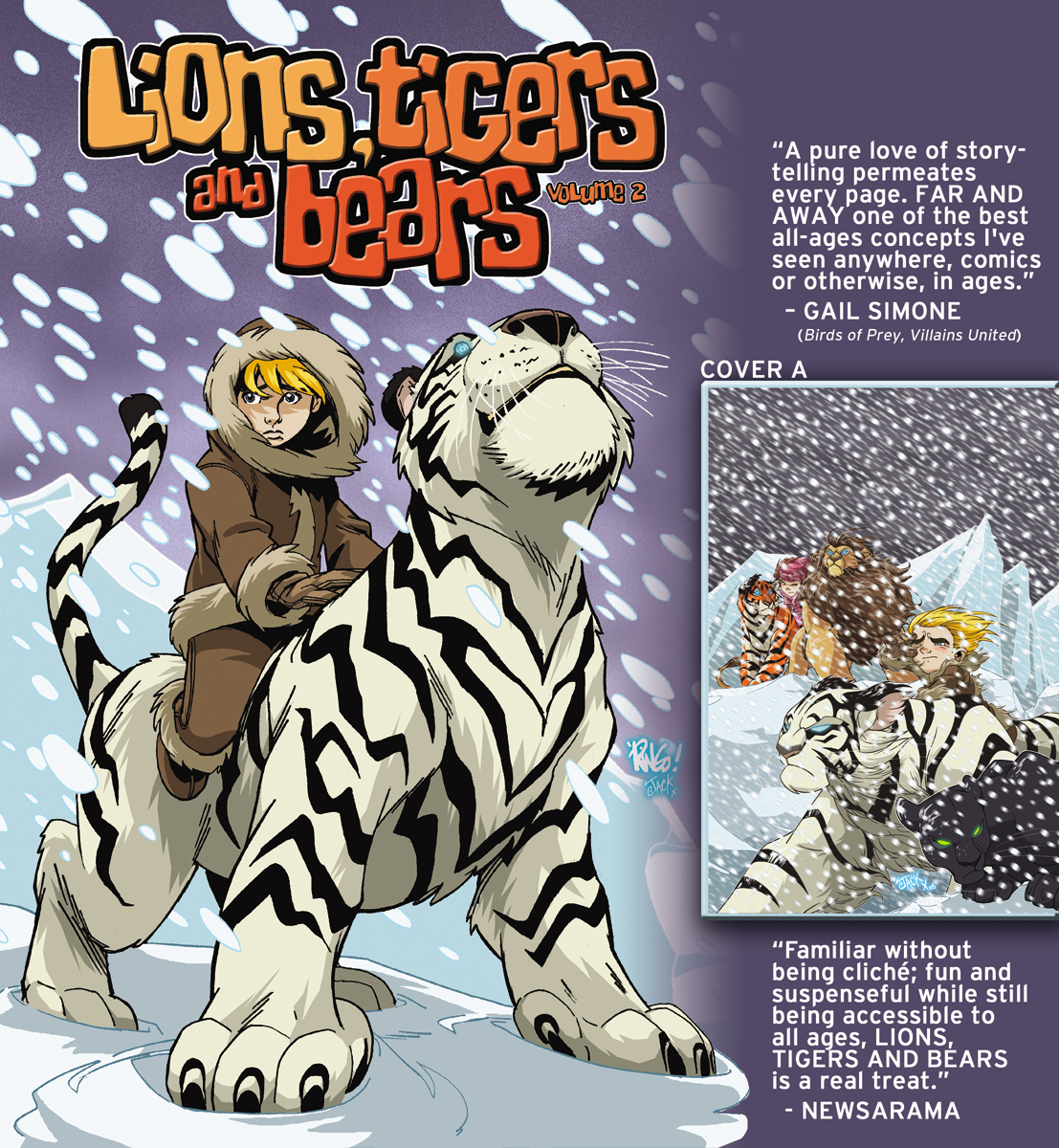 JAN061780 - LIONS TIGERS & BEARS VOL 2 CVR A LAWRENCE #1 (OF 4) - Previews  World