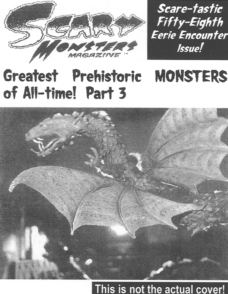 SCARY MONSTERS MAGAZINE #58