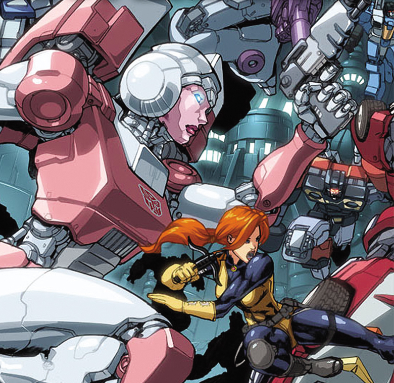 FEB062983 GI JOE VS TRANSFORMERS VOL 3 ART OF WAR CVR A 2 (OF 5