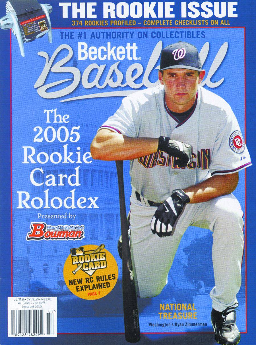 Mar063575 beckett baseball june 2006 255 previews world