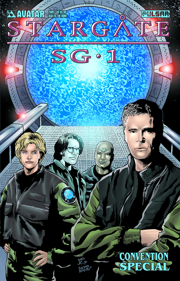 MAR063050 STARGATE SG1 2006 CONVENTION SP BAD TO BONE CVR Previews World