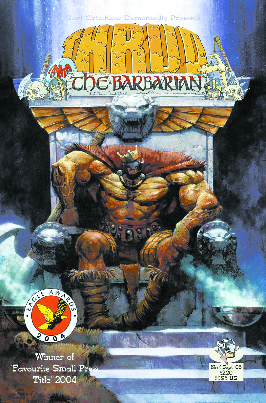 AUG063611 - THRUD THE BARBARIAN #4 (MR) - Previews World