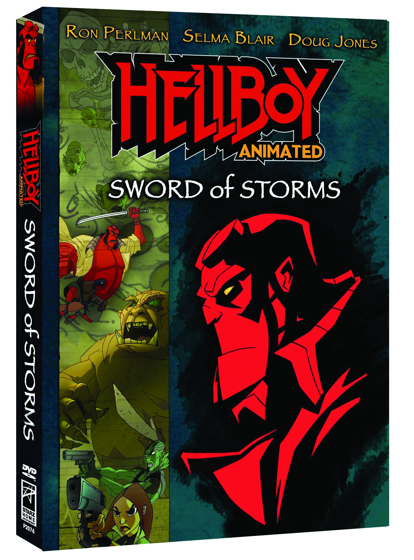 DEC064843 - HELLBOY SWORD OF STORMS ANIMATED MOVIE DVD - Previews World