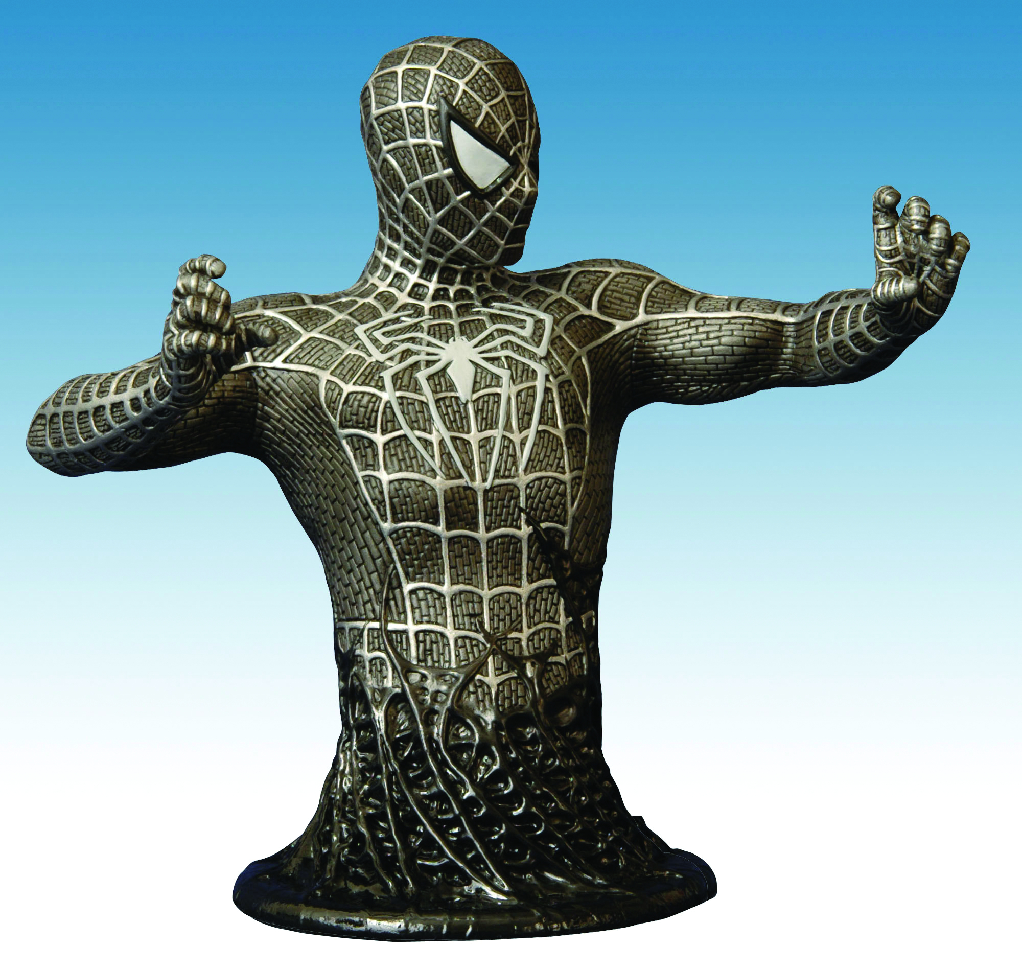 JAN073263 - SPIDER-MAN 3 BLACK SPIDER-MAN BUST - Previews World