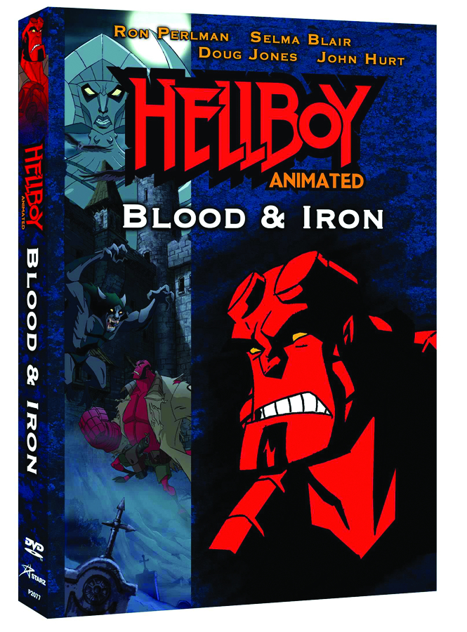 JAN078130 - HELLBOY ANIMATED 2 BLOOD & IRON DVD - Previews World
