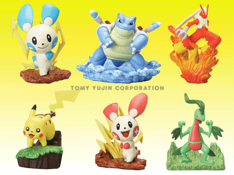 DEC068157 - POKEMON BUILDABLE FIGURES #2 GACHA CAPSULE ASST