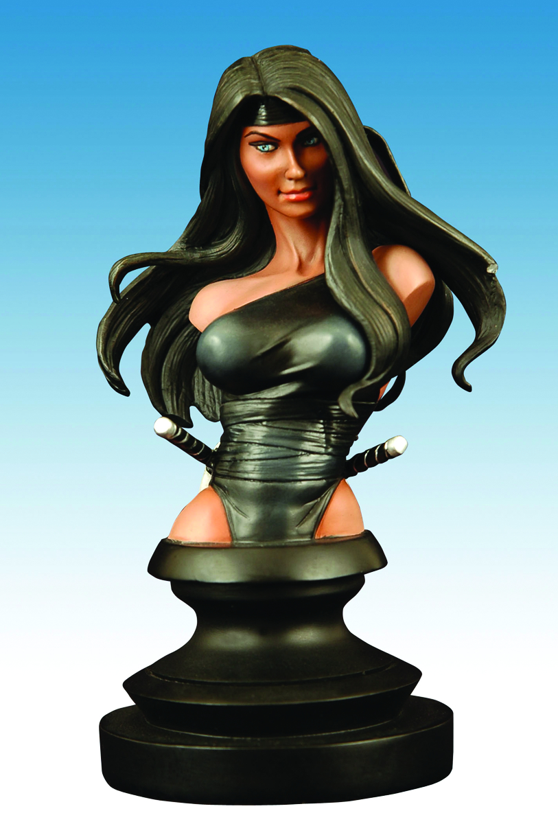 Elektra Marvel Icons mini Bust RED VARIANT #1137 of 2000