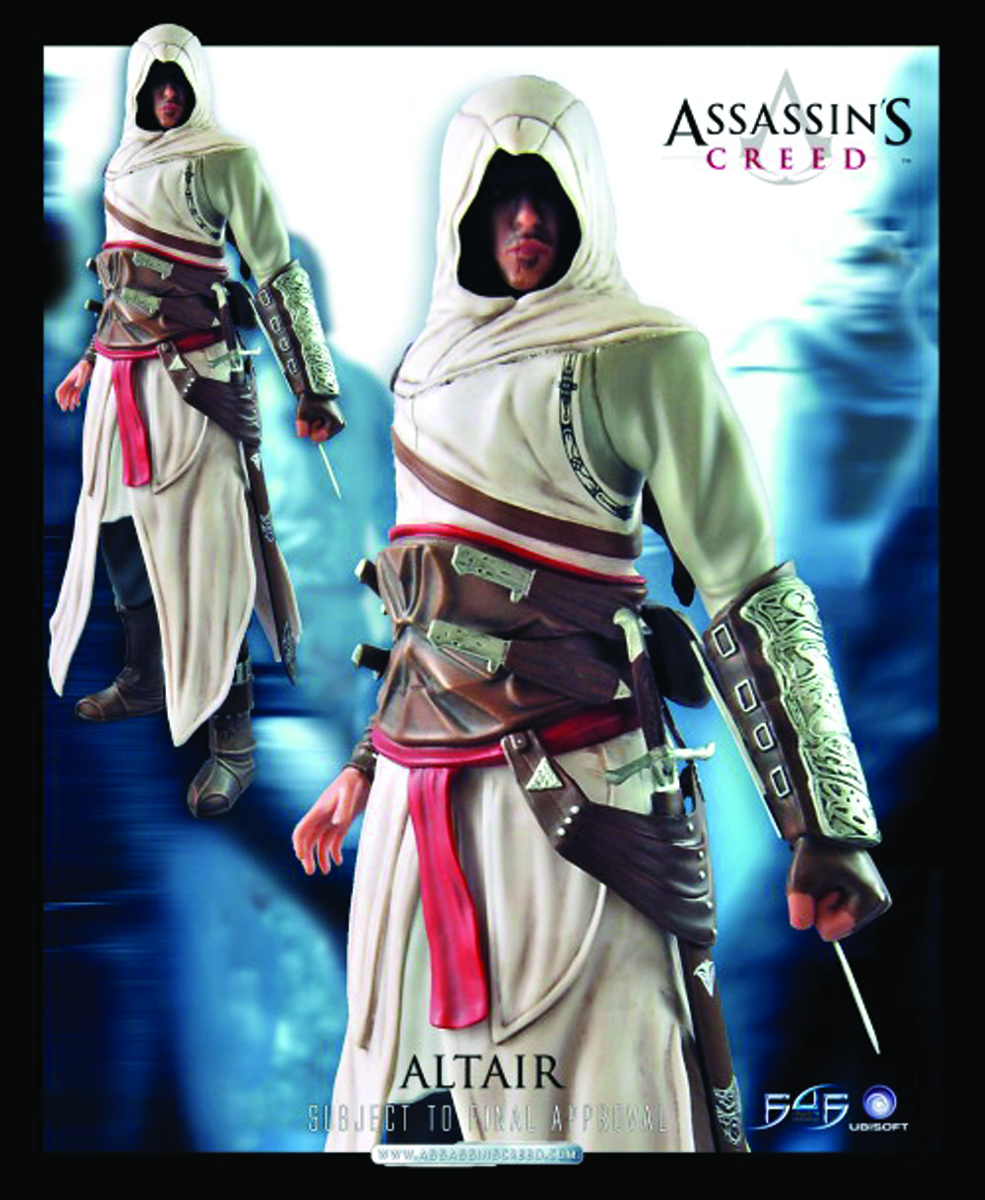 Oct Assassins Creed Altair Pvc Statue Previews World
