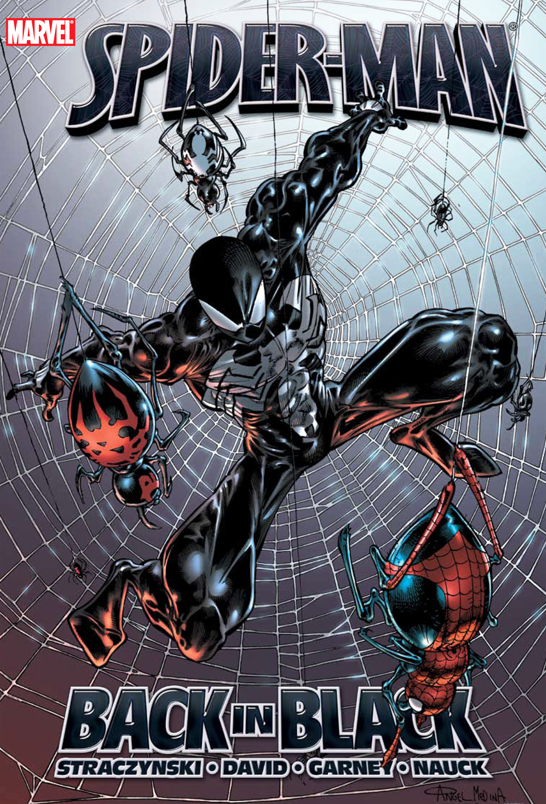 Spiderman back in black comic