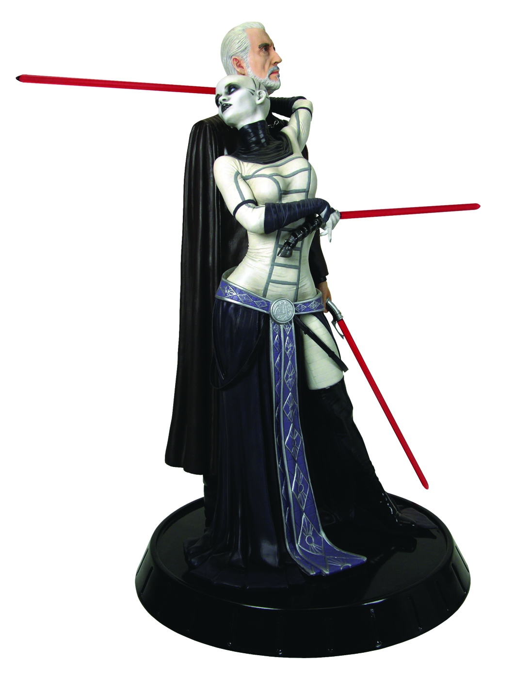 NOV074327 - SW ASAJJ VENTRESS & COUNT DOOKU STATUE - Previews World