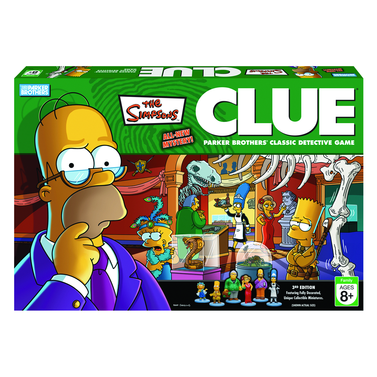 SIMPSONS CLUEDO 3RD EDITION ~ PLAYING TOKENS 