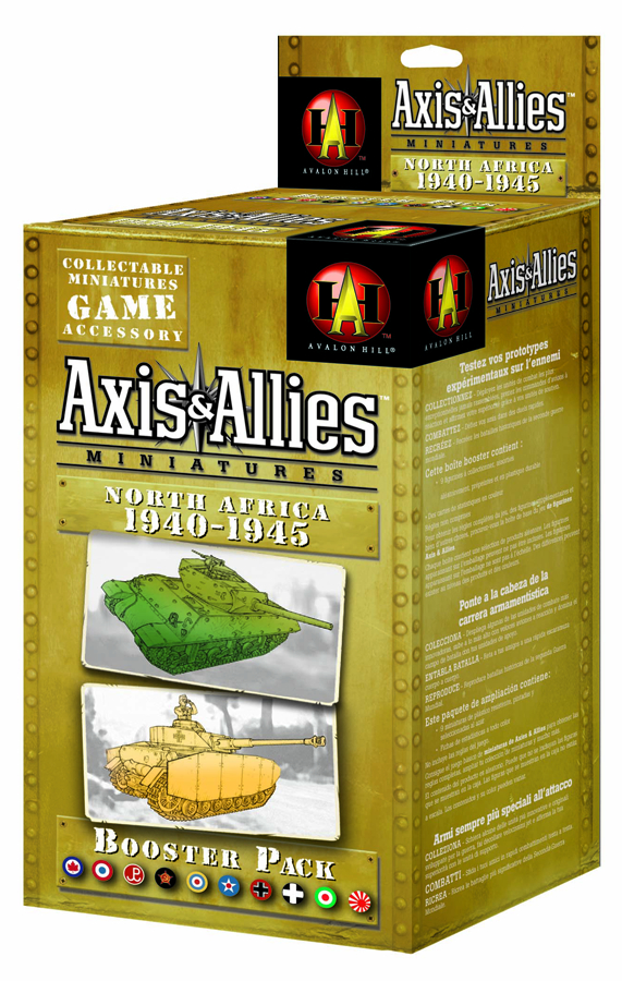 Axis & Allies North Africa 1940-1943 Wehrmacht Veteran Infantrymen w card 48/60 