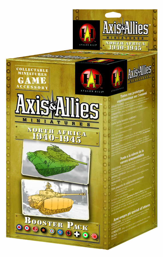 Axis & Allies North Africa 1940-1943 Owen SMG with card 2/60 